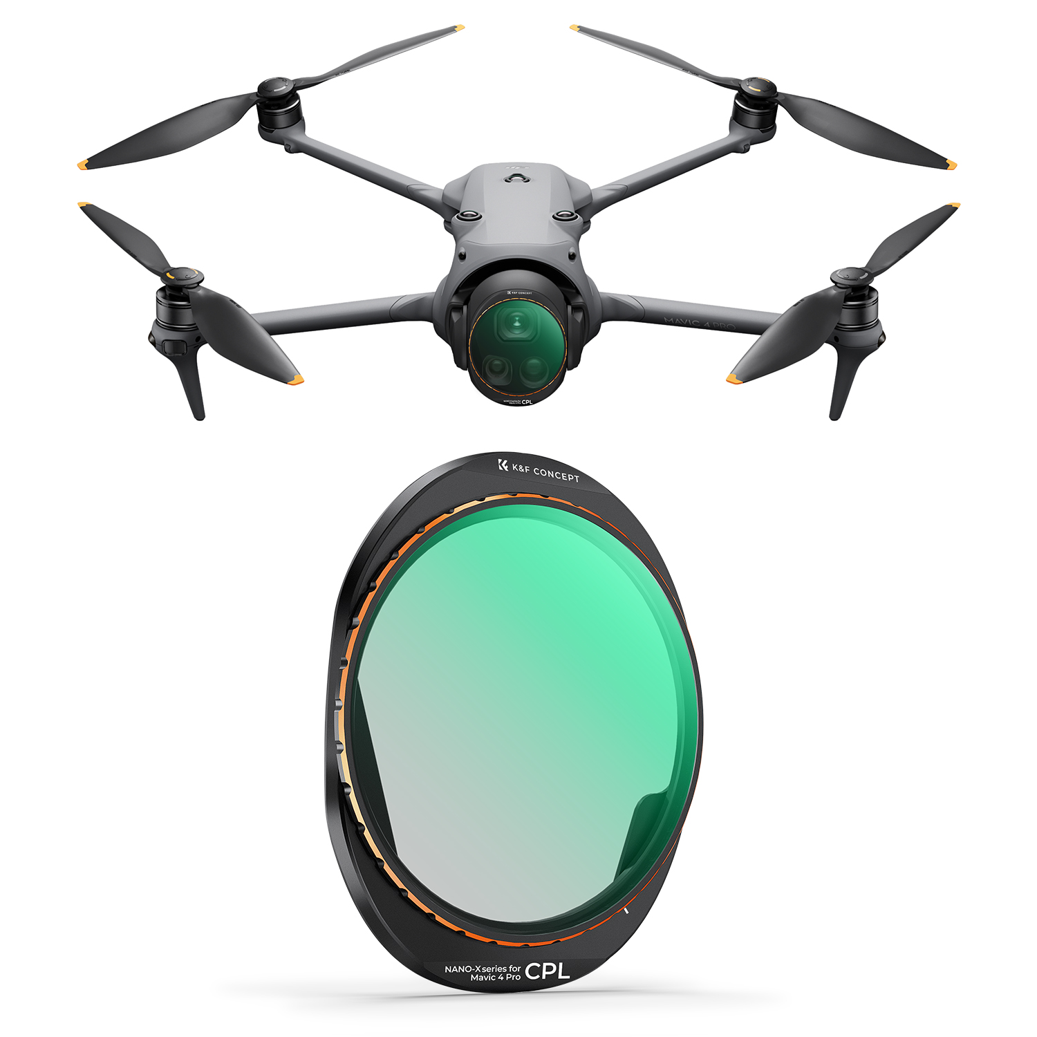 Drone Ndvi - Filtro Polarizador Circular CPL Mejorado K&F