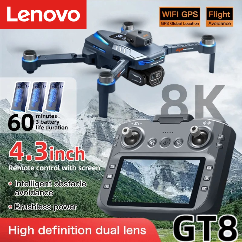 Drone Photogrammetry - Dron Lenovo GT8 8K Profesional con