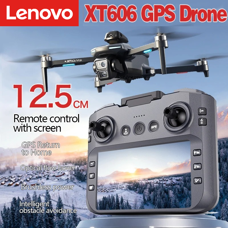 Drone Multispectral - Dron GPS Lenovo XT606 MAX 4k
