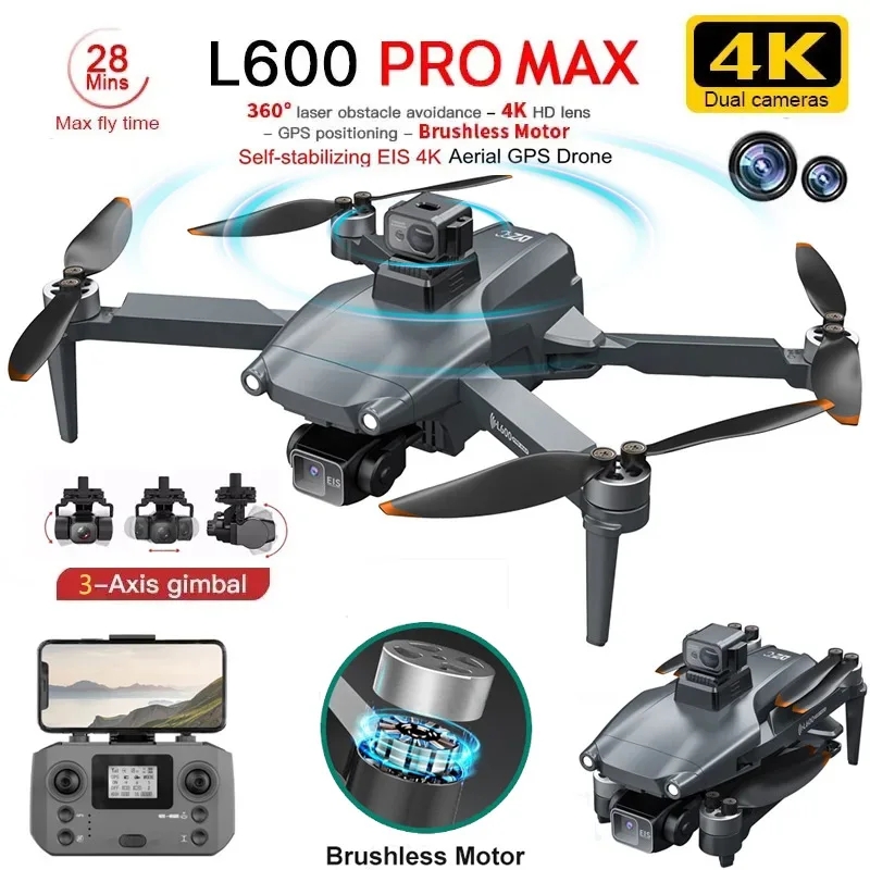 Drone Photogrammetry - L600 PRO MAX GPS Drone profesional