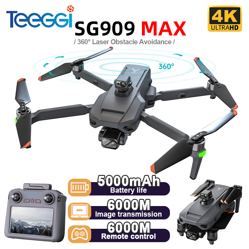 Drone Mapping - Teeggi SG909 MAX GPS Drone con