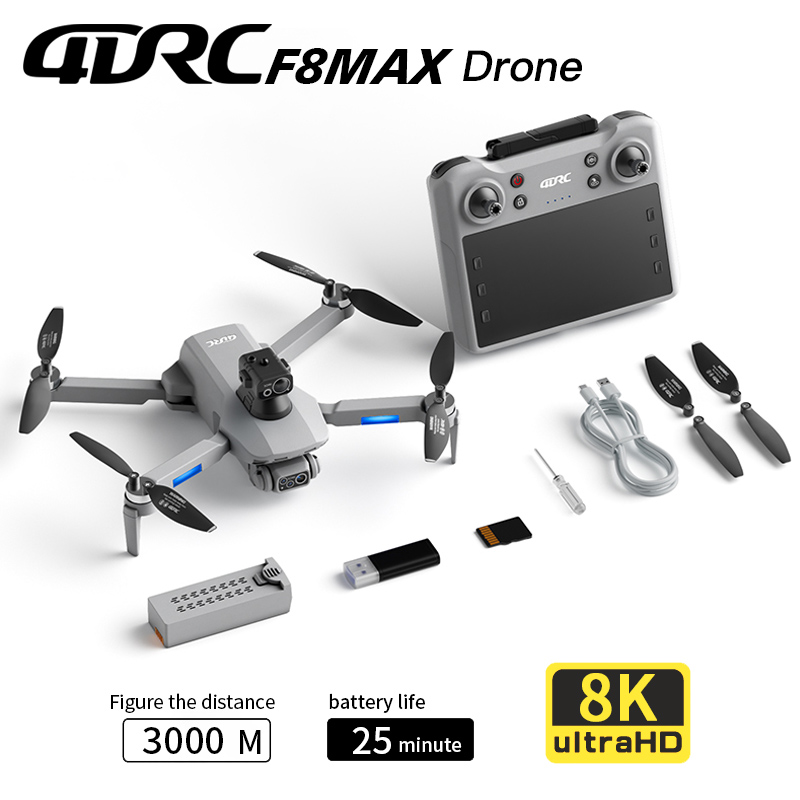 Drone Photogrammetry - Dron F8 MAX GPS profesional con