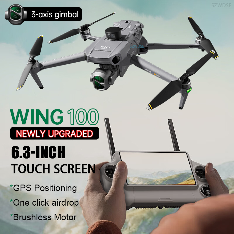 Drone Thermal Imaging - Dron 2026 Wing 100 GPS, cardán