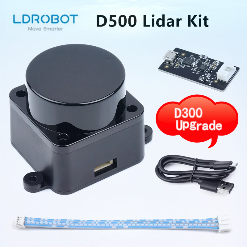 Drone Lidar - Kit Lidar LDROBOT D500, Escáner Lidar