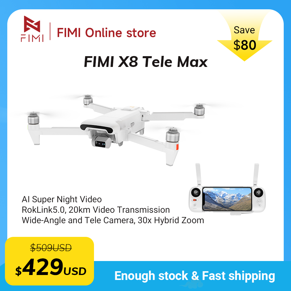 Drone Surveying - Dron FIMI X8 Tele Max 4K