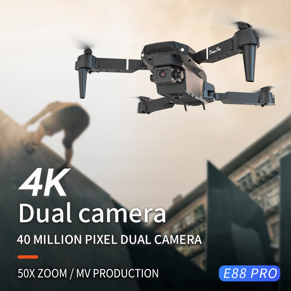 Nuevo Dron RC Profesional E88  - Drone Photogrammetry reseña y precio