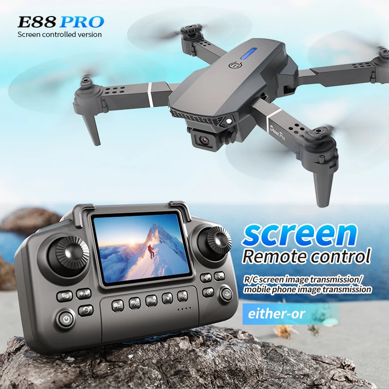 Dron profesional E88 PRO con p - Drone Photogrammetry reseña y precio