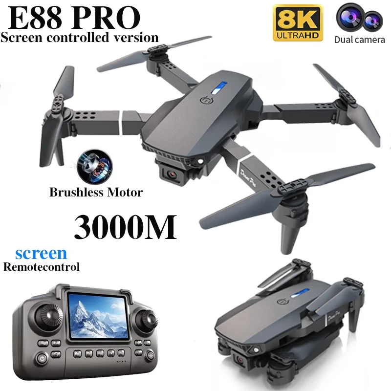 Dron profesional E88 PRO con p - Drone Photogrammetry reseña y precio