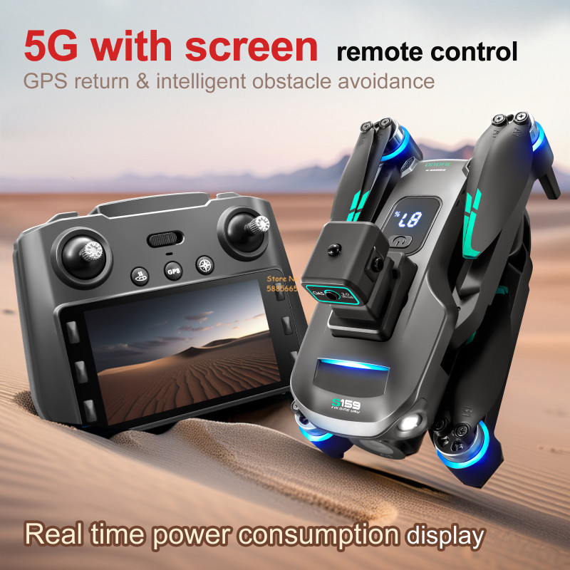 8K Cámara Dual 5G WIFI FPV Con - Drone Mapping reseña y precio