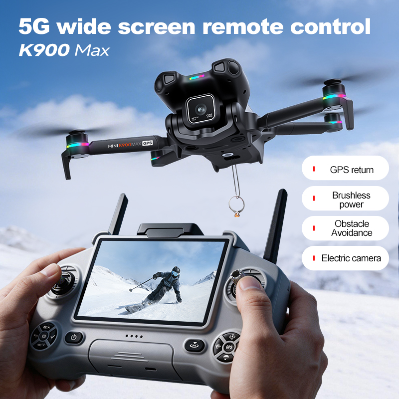 Nuevo Dron GPS K900 MAX con Cá - Drone Surveying reseña y precio