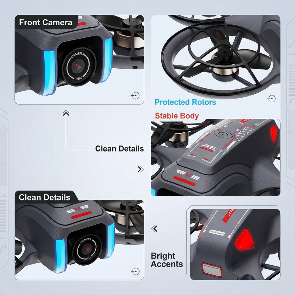 Nuevo Dron GPS AE21 de Segunda - Drone Photogrammetry reseña y precio