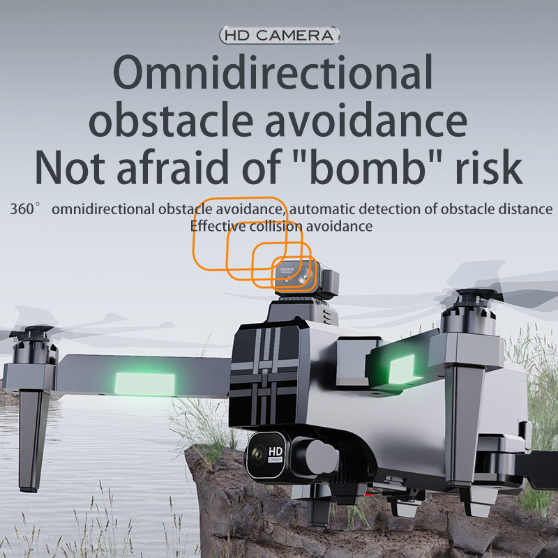 Dron A380 4K HD de tres ejes,  - Drone Mapping reseña y precio