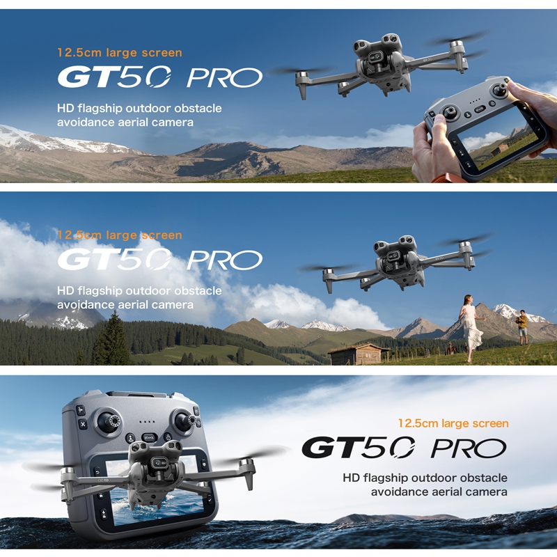 Mini Dron GT50 con Cámara Dual - Drone Video Production reseña y precio